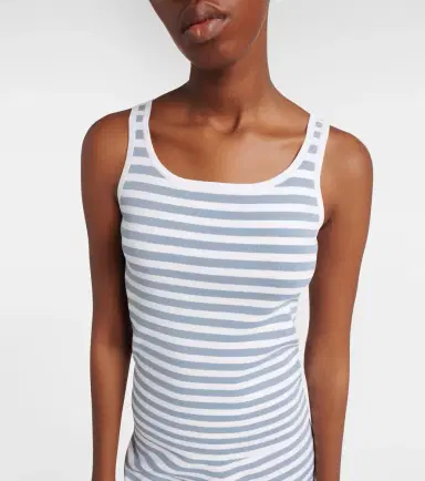 Max Mara Cippo striped tank top | Thumbnail 5