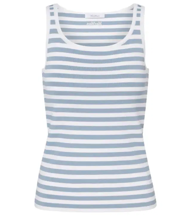 Max Mara Cippo striped tank top