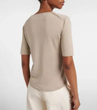 Max Mara Valido silk and cashmere top | Thumbnail 5