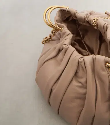 Chloé Chloé Chloé Plissé Small leather shoulder bag | Thumbnail 5
