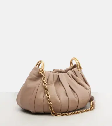 Chloé Chloé Chloé Plissé Small leather shoulder bag | Thumbnail 6