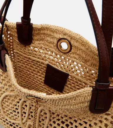 Chloé Chloé Chloé Iconic raffia shoulder bag | Thumbnail 2 Chloé Chloé Chloé Iconic raffia shoulder bag | Thumbnail 2