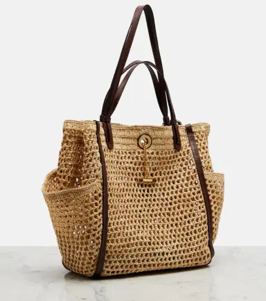 Chloé Chloé Chloé Iconic raffia shoulder bag | Thumbnail 4 Chloé Chloé Chloé Iconic raffia shoulder bag | Thumbnail 4