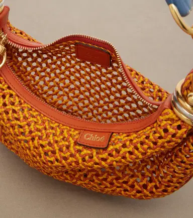 Chloé Chloé Bracelet Small woven leather shoulder bag | Thumbnail 3