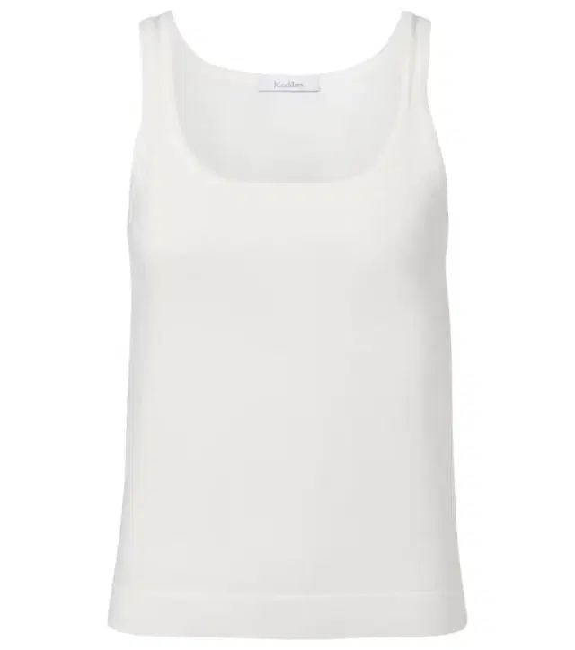 Max Mara Umano cotton tank top