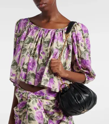 Chloé Chloé Chloé Plissé Small leather shoulder bag | Thumbnail 6 Chloé Chloé Chloé Plissé Small leather shoulder bag | Thumbnail 6