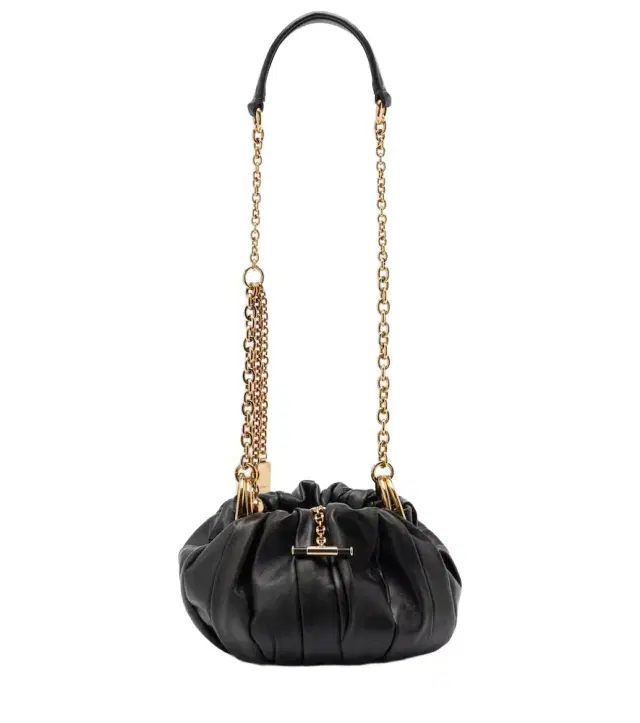 Chloe Chloé Chloé Plissé Small leather shoulder bag
