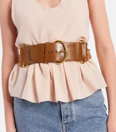 Chloe Chloé Chloé Camera Chain leather belt | Thumbnail 3 Chloe Chloé Chloé Camera Chain leather belt | Thumbnail 3
