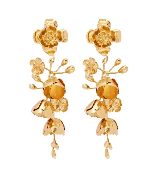 Chloe Chloé Chloé Bouquet floral drop earrings