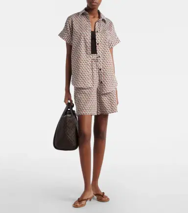 Max Mara Crea printed cotton shirt | Thumbnail 3 Max Mara Crea printed cotton shirt | Thumbnail 3