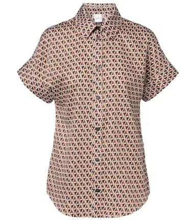 Max Mara Crea printed cotton shirt | Thumbnail 1 Max Mara Crea printed cotton shirt | Thumbnail 1