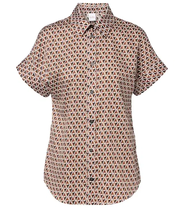 Crea printed cotton shirt