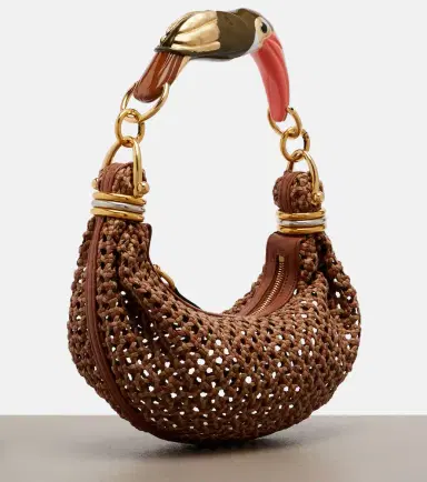 Chloé Chloé Bracelet Small woven leather shoulder bag | Thumbnail 4