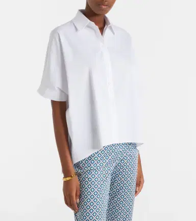 Max Mara Pittura cotton-blend shirt | Thumbnail 2 Max Mara Pittura cotton-blend shirt | Thumbnail 2