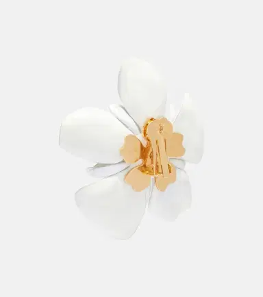 Chloé Chloé Floral clip-on earrings | Thumbnail 4 Chloé Chloé Floral clip-on earrings | Thumbnail 4