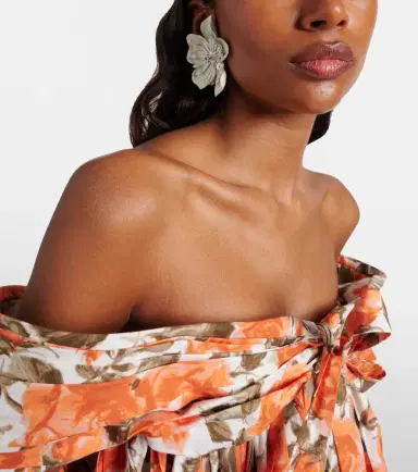 Chloé Chloé Floral clip-on earrings | Thumbnail 6 Chloé Chloé Floral clip-on earrings | Thumbnail 6
