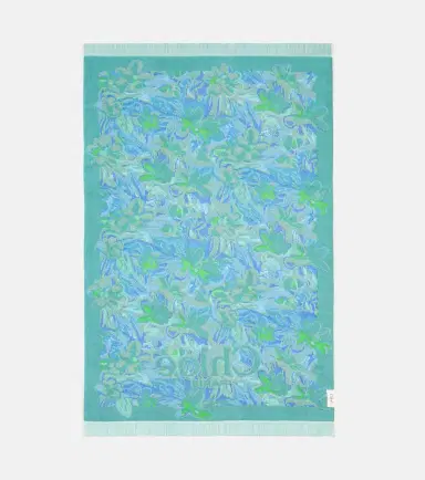 Chloé Chloé Floral logo cotton terry towel | Thumbnail 4 Chloé Chloé Floral logo cotton terry towel | Thumbnail 4