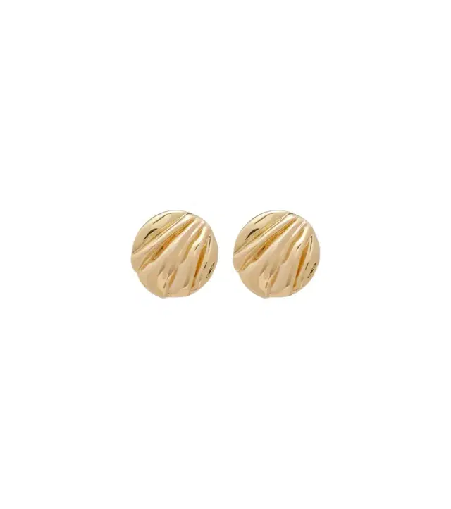 Chloe Chloé Chloé Pleats clip-on earrings