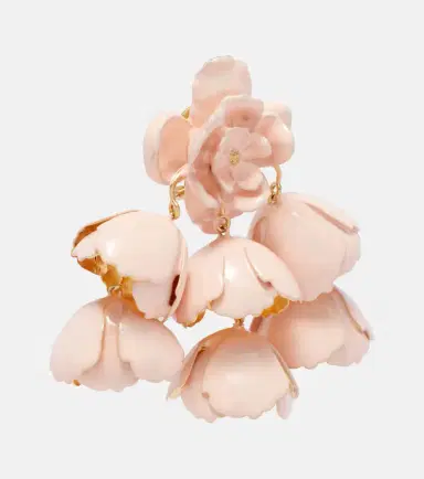 Chloé Chloé Flower Cloud enamel drop earrings | Thumbnail 3