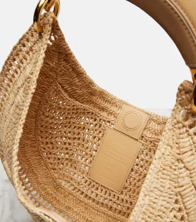 Chloé Chloé Summer Banana raffia shoulder bag | Thumbnail 2
