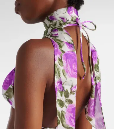 Chloé Chloé Chloé Bloom floral silk scarf | Thumbnail 4