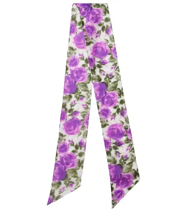 Chloé Chloé Chloé Bloom floral silk scarf | Thumbnail 1