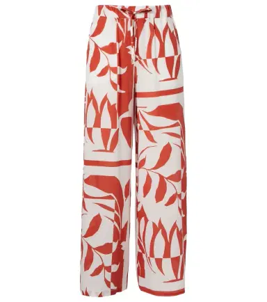 Max Mara Voto printed silk wide-leg pants | Thumbnail 1