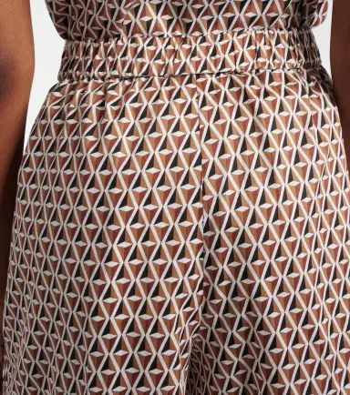 Max Mara Omelia printed cotton Bermuda shorts | Thumbnail 2
