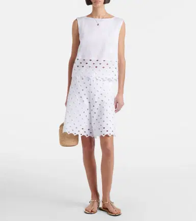 Max Mara Maggio cotton-blend top | Thumbnail 2