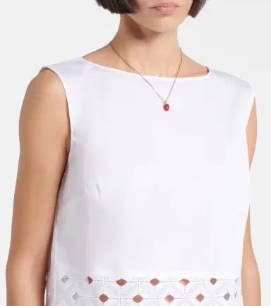 Max Mara Maggio cotton-blend top | Thumbnail 5