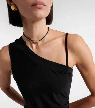 Max Mara Fiabe one-shoulder midi dress | Thumbnail 3