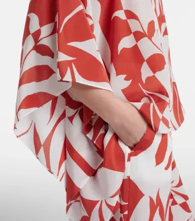 Max Mara Tambuto printed silk blouse | Thumbnail 5