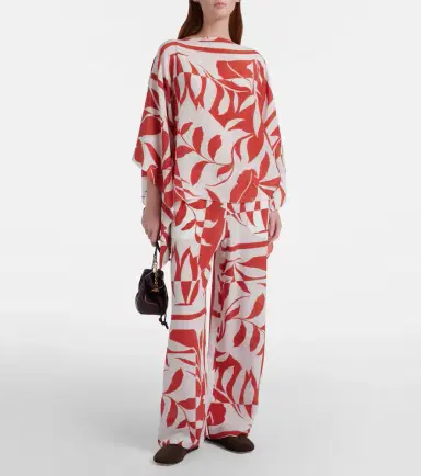 Max Mara Tambuto printed silk blouse | Thumbnail 6