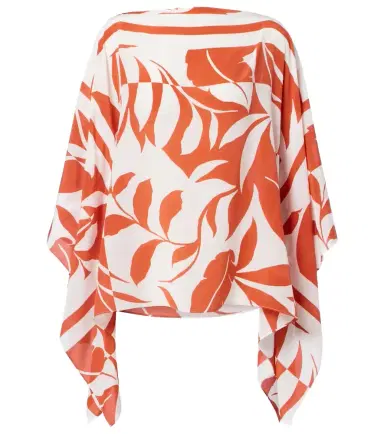 Max Mara Tambuto printed silk blouse | Thumbnail 1