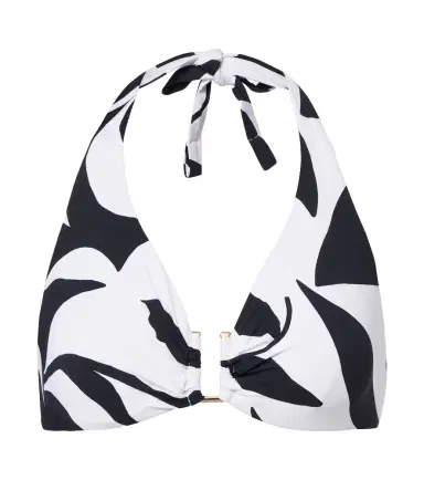 Max Mara Avena floral halterneck bikini top | Thumbnail 1 Max Mara Avena floral halterneck bikini top | Thumbnail 1
