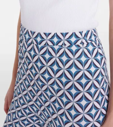 Max Mara Abate printed wide-leg pants | Thumbnail 2