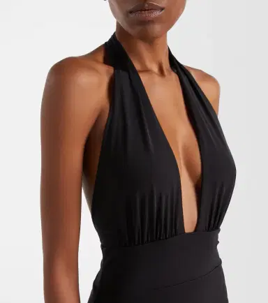 Max Mara Calle halterneck swimsuit | Thumbnail 3