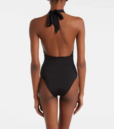 Max Mara Calle halterneck swimsuit | Thumbnail 5