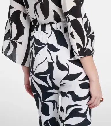 Max Mara Abate printed wide-leg pants | Thumbnail 5