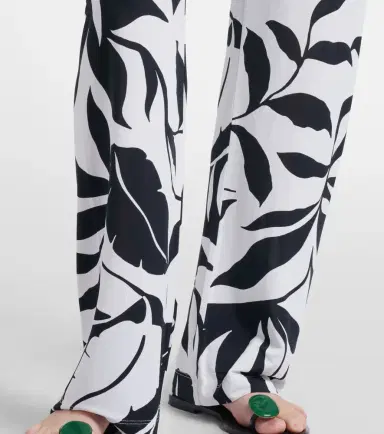 Max Mara Abate printed wide-leg pants | Thumbnail 6