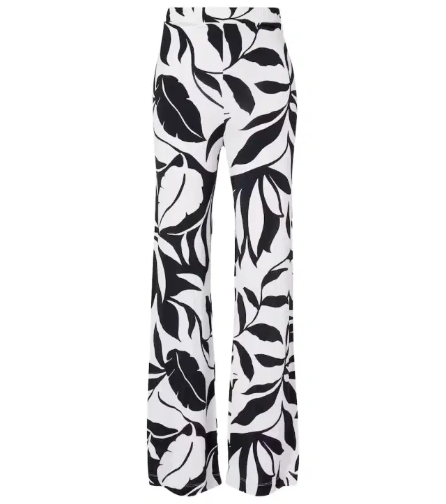 Max Mara Abate printed wide-leg pants