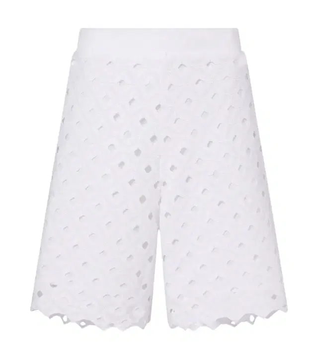 Uguale broderie anglaise Bermuda shorts