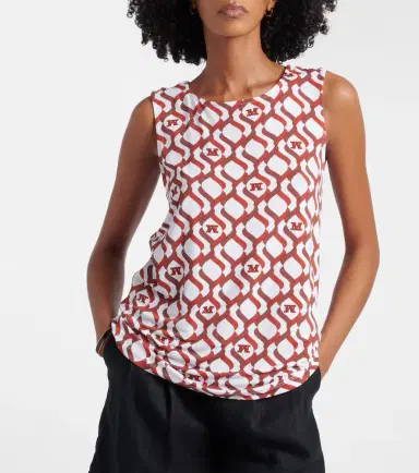 Max Mara Pelota printed top | Thumbnail 5