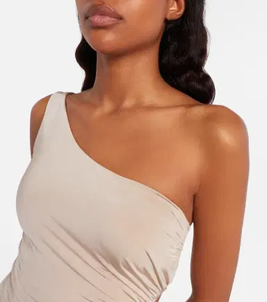 Max Mara Canarie ruched one-shoulder swimsuit | Thumbnail 2