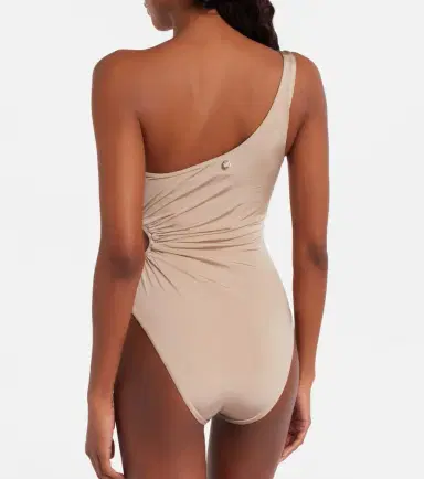 Max Mara Canarie ruched one-shoulder swimsuit | Thumbnail 5