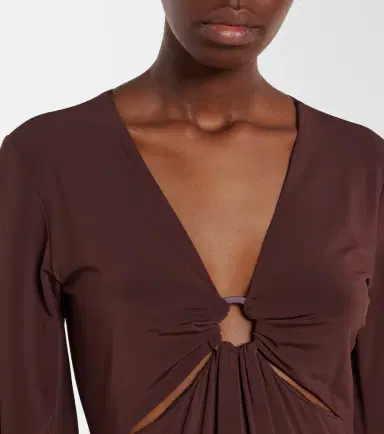 Max Mara Riga cutout midi dress | Thumbnail 4