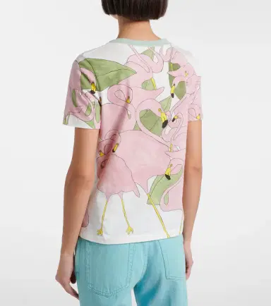 Chloé Chloé Printed cotton jersey T-shirt | Thumbnail 5