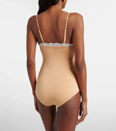 Chloé Chloé Bow-detail lace-trimmed bodysuit | Thumbnail 2 Chloé Chloé Bow-detail lace-trimmed bodysuit | Thumbnail 2