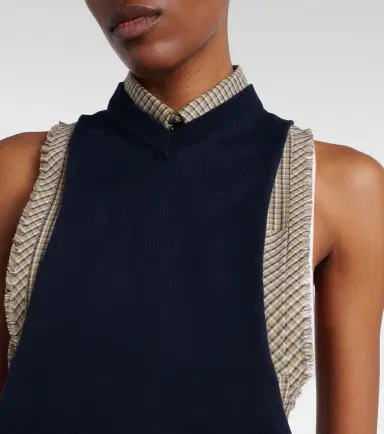 Versace Knitted cotton top | Thumbnail 5