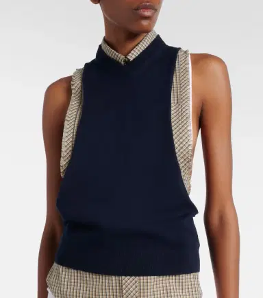 Versace Knitted cotton top | Thumbnail 6